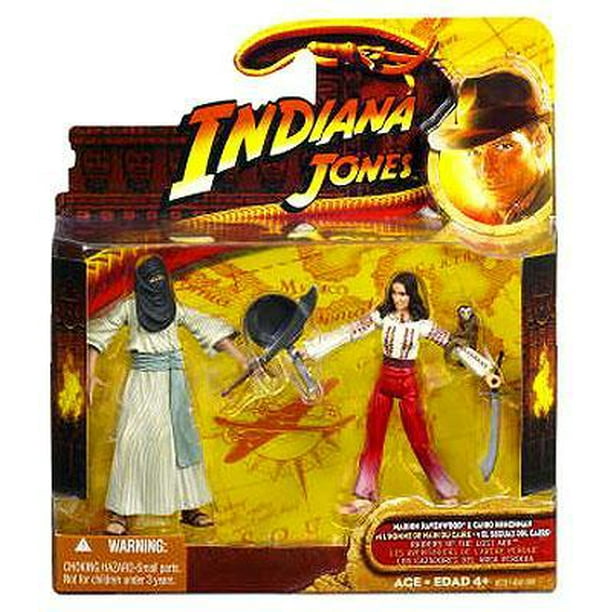 Indiana Jones Action Figure 2-Pack Marion Ravenwood and Cairo Henchman Indiana Jones Action Figure 2-Pack Marion Ravenwood and Cairo Henchman